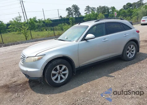 2004 Infiniti Fx35 z USA, uszkodzony, nr VIN JNRAS08W24X215724